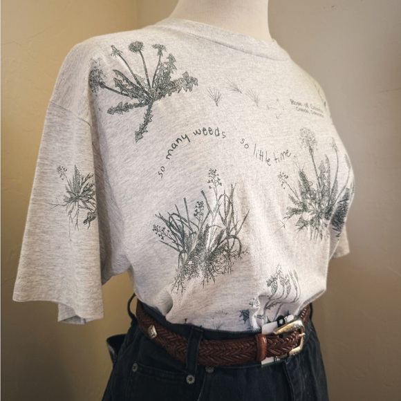 American Vintage Other - 1994 “so many weed so little time” single stitch tee